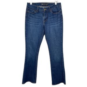 Levis Jeans Womens 10/30 Demi Curve Mid Rise Boot Cut Blue Denim Cowgirl Western
